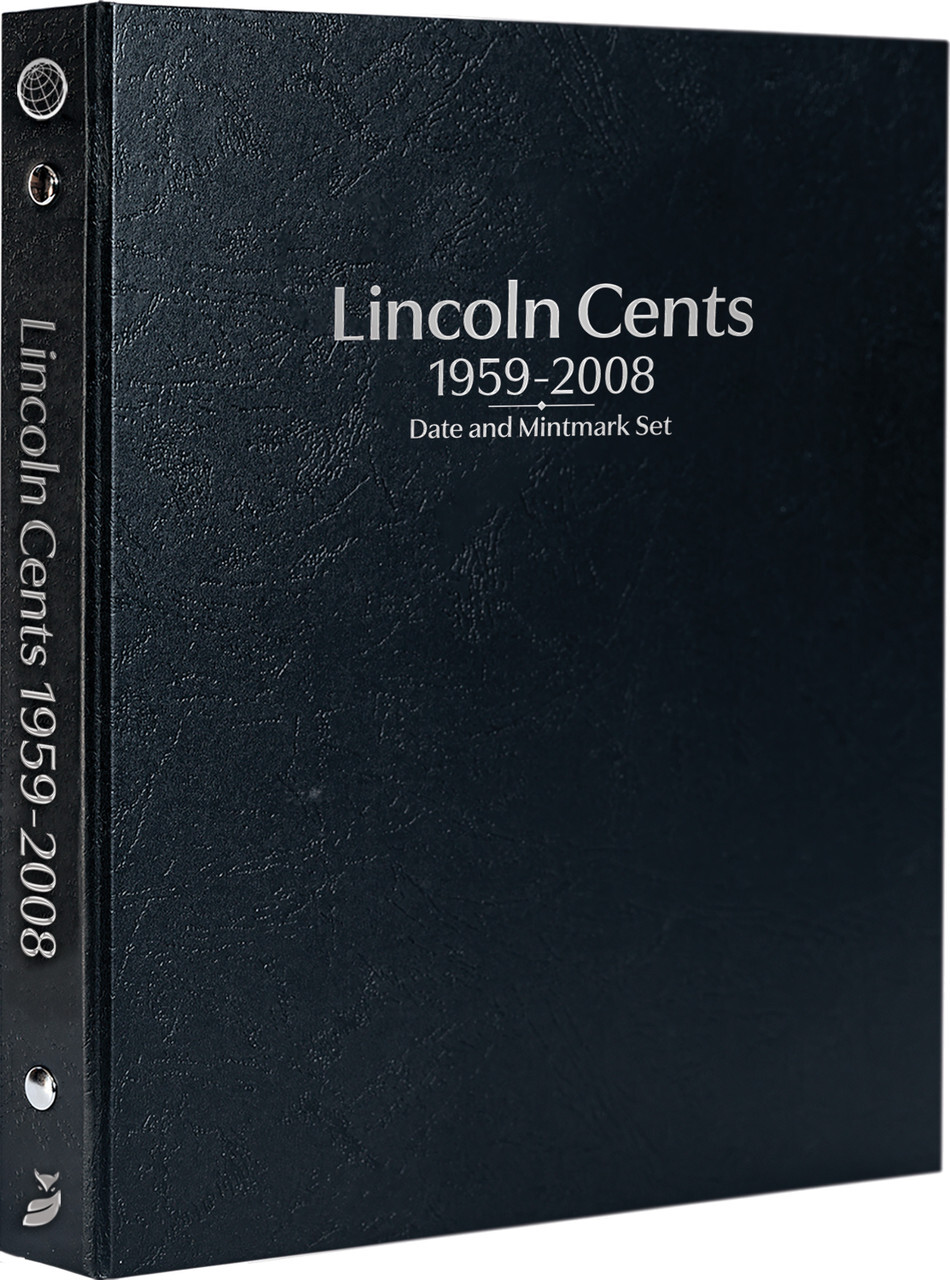 Lincoln Cents: 1959-2008 Date & Mintmark Set - Whitman Prestige™ Coin Album