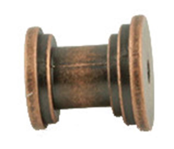Knob or Pull Making Base - Antique Copper - 16x16mm