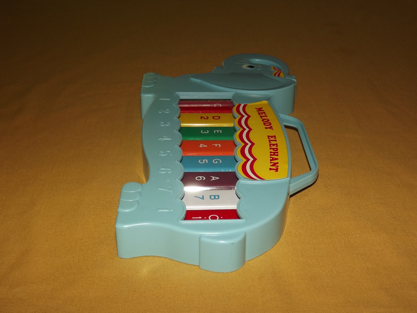 VINTAGE TOY MELODY ELEPHANT MUSIC TOY XYLOPHONE