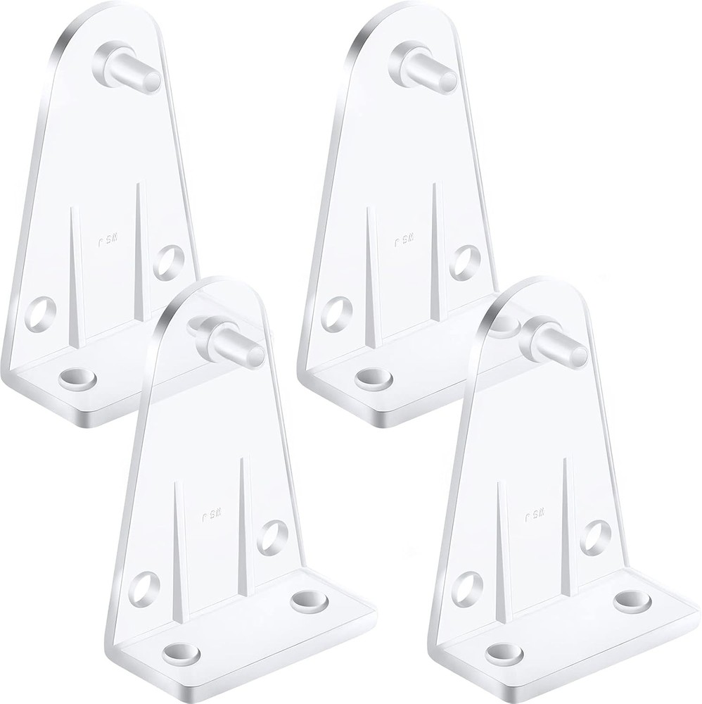 Hold Down Brackets Clear Plastic Blind Holder Replacements 2 Inch Shades