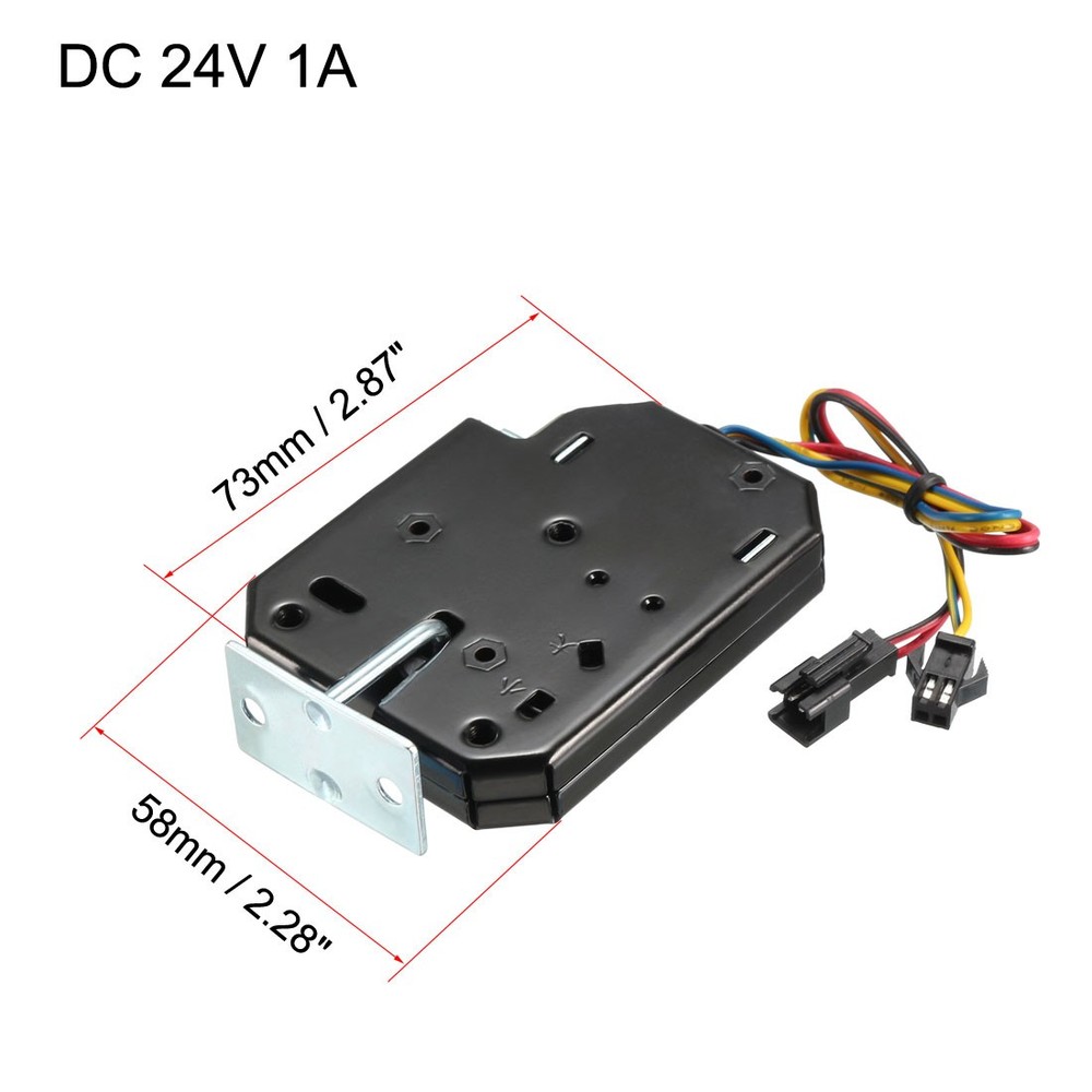 DC 24V 1A Electromagnetic Solenoid Lock Magnetic Lock