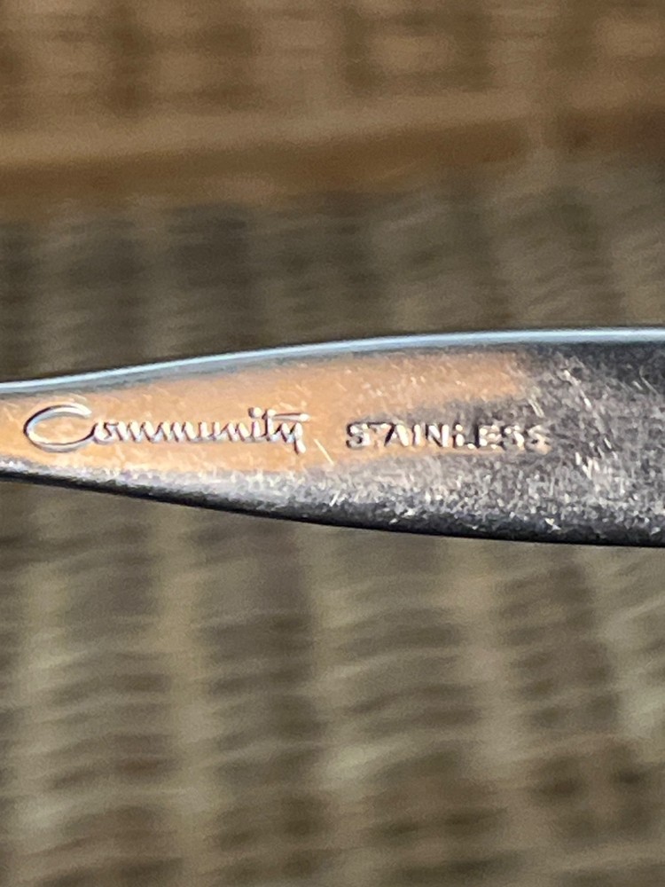 Oneida Community Frostfire Stainless Flatware Choice