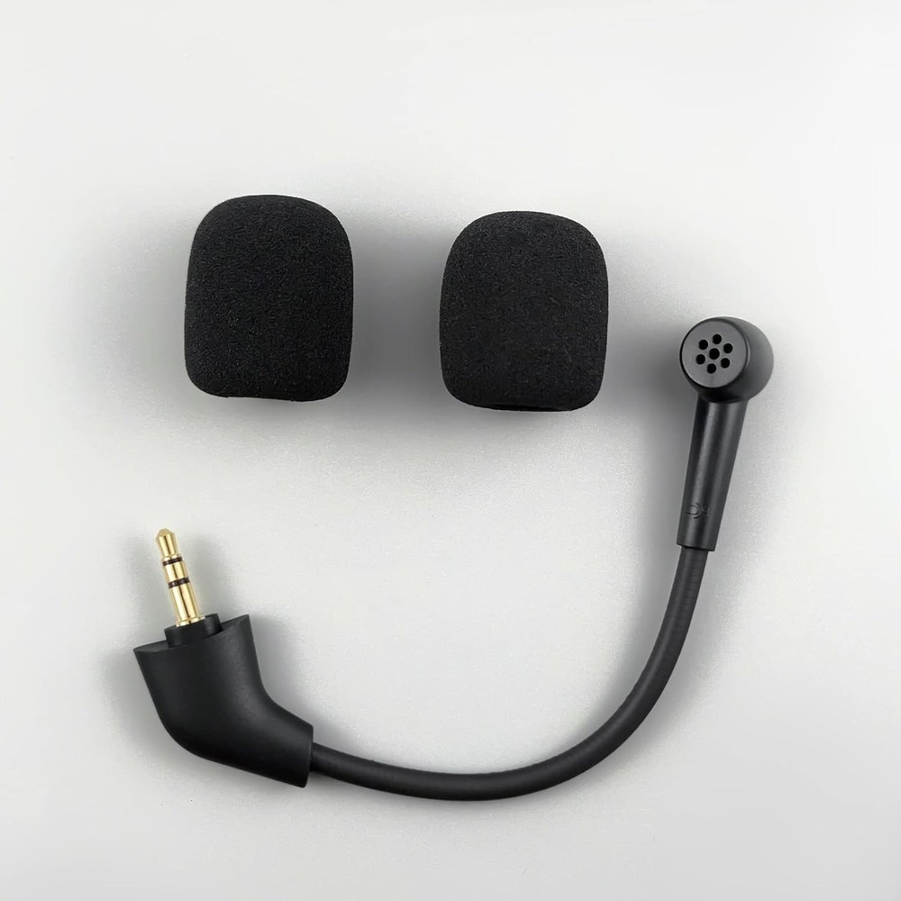 Straight Jack Noise-Cancelling Mic Compatible with HyperX Cloud II/Core (2021+)