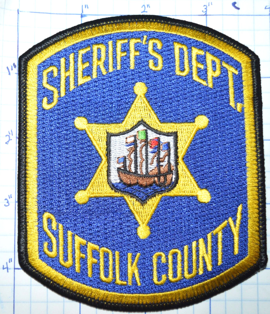 MASSACHUSETTS, SUFFOLK COUNTY SHERIFF SHERIFF'S POLICE DEPT PATCH
