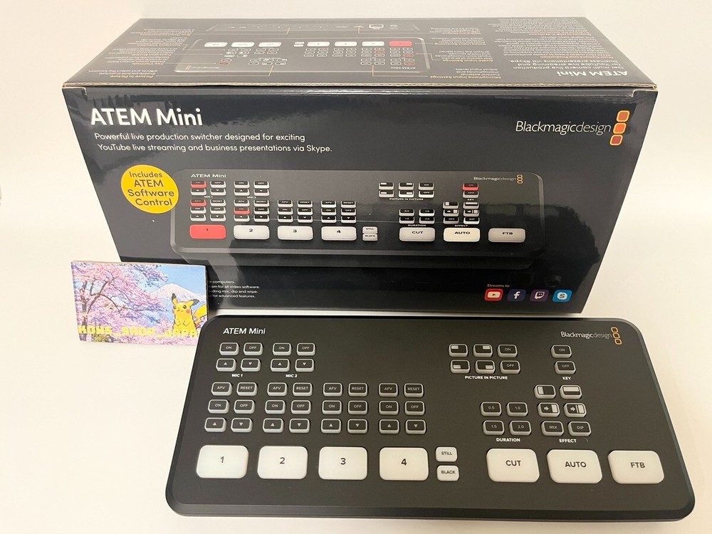 Blackmagic Design ATEM Mini HDMI Live Switcher Second-hand goods Distribution