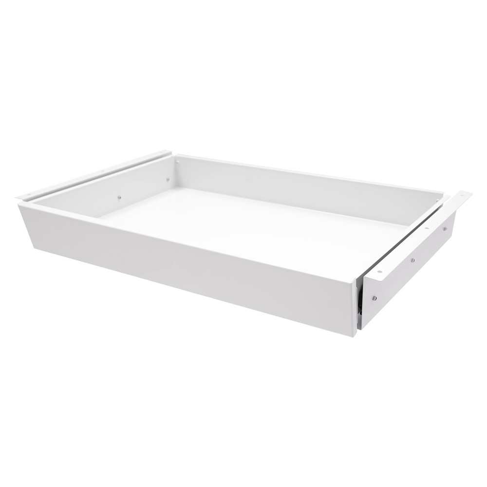 Under Table Mounted Sliding Pull-out Drawer Desk Mount Drawer Storage Organizer