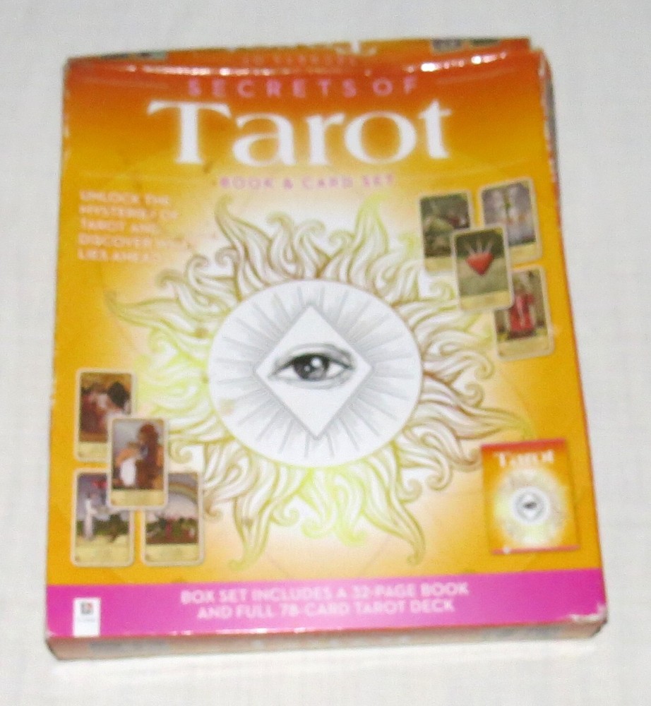 Secrets of Tarot Book & Cards - Never Used