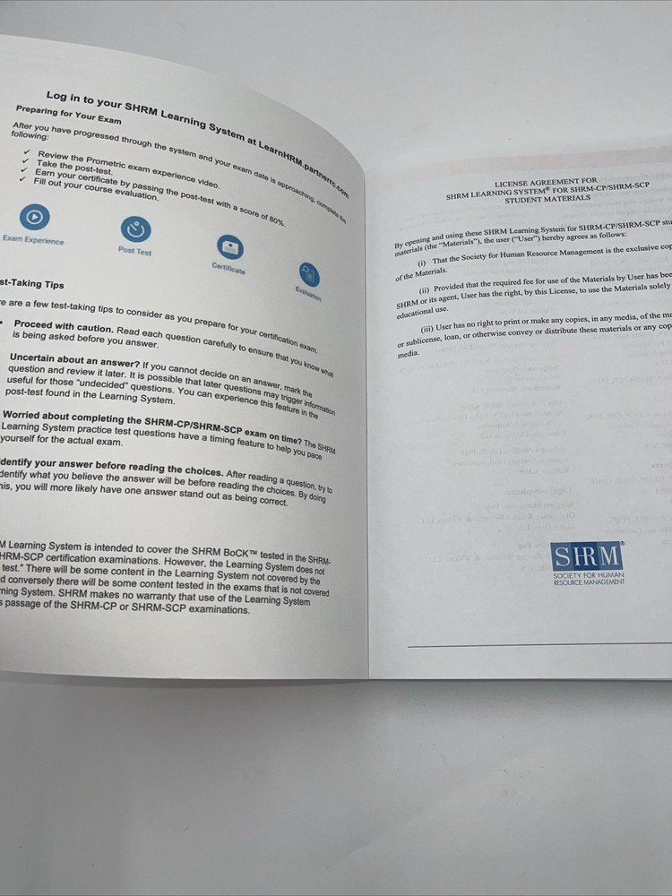 🔥SHRM Learning System Books, 2019 All 4 Books🔥