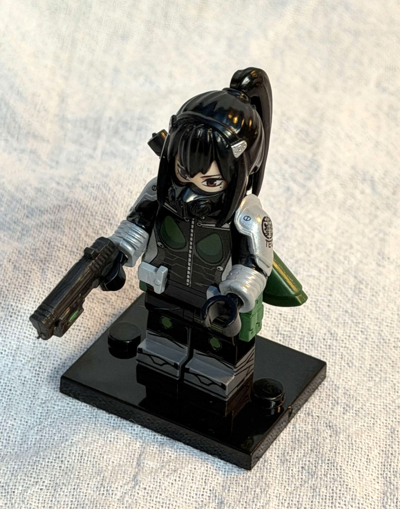 Mina Ashiro- Custom Minifigure- Kaiju No 8 Themed