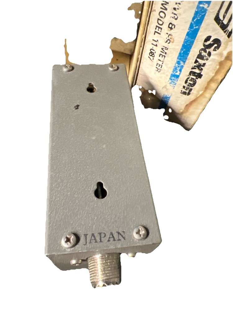 Vintage Saxton Electronics Model 11-087 Meter New Untested