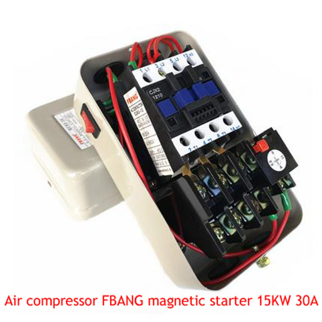 Air Compressor Accessories Vertical Horizontal Magnetic Starter Pressure Switch