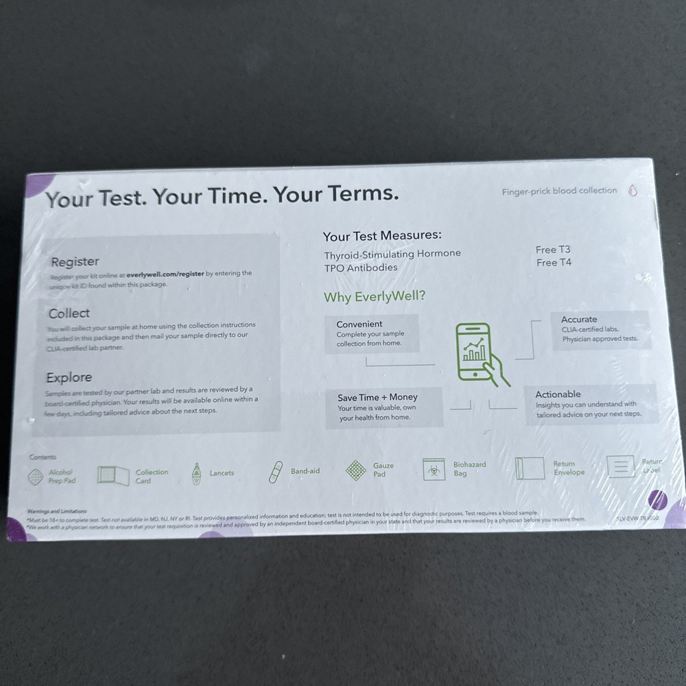 EverlyWell Thyroid Test