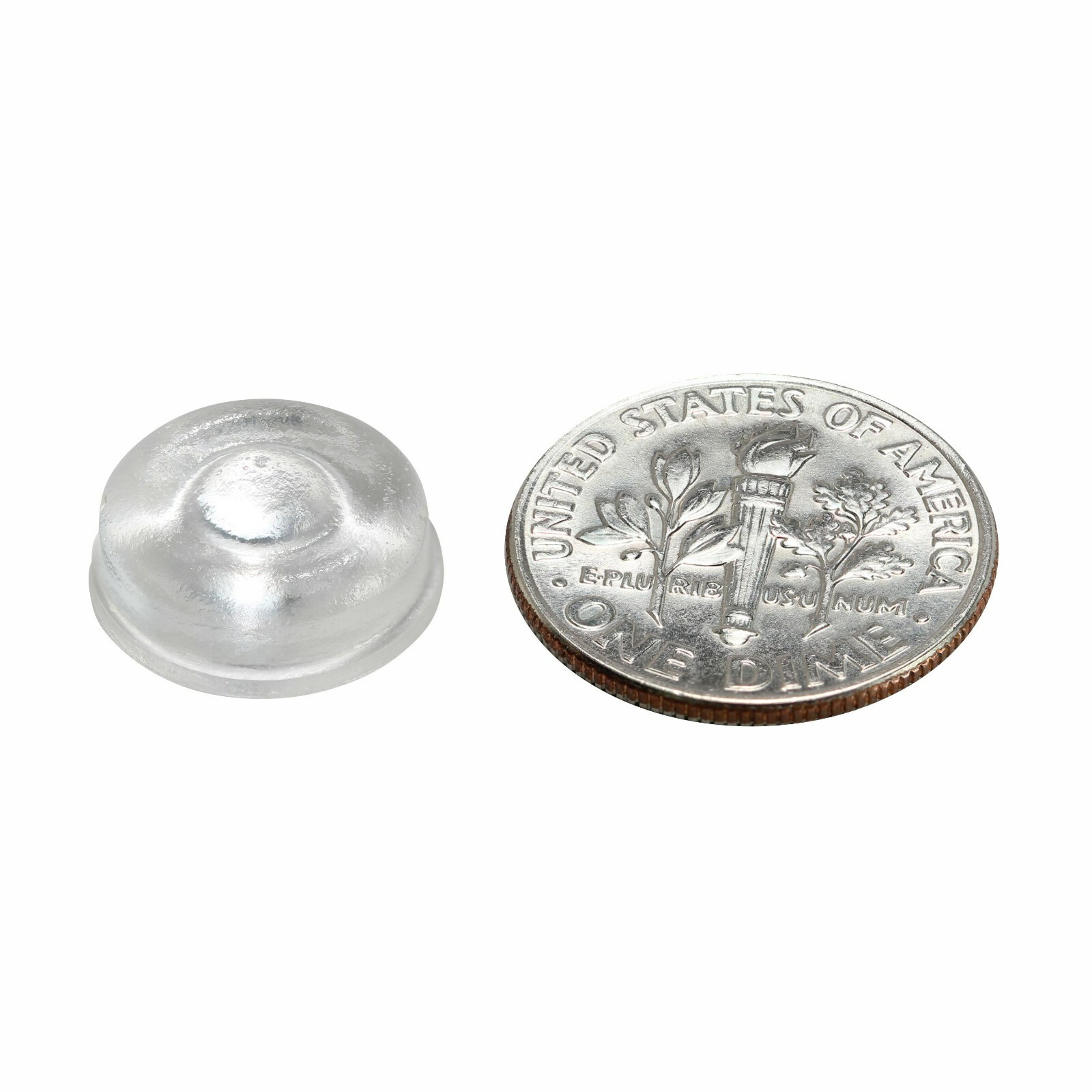 100 Adhesive Rubber Feet Bumper Stops w/Nip Door Cupboard Drawer Cabinet Kitchen