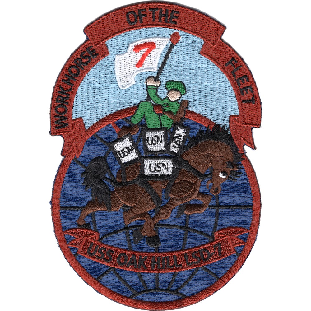 LSD-7 USS Oak Hill Patch