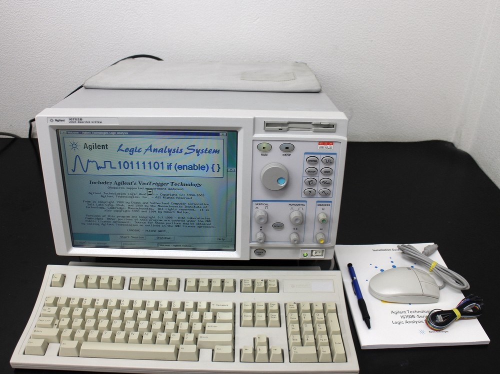 Agilent 16702B /003 Logic Analyzer Main Frame
