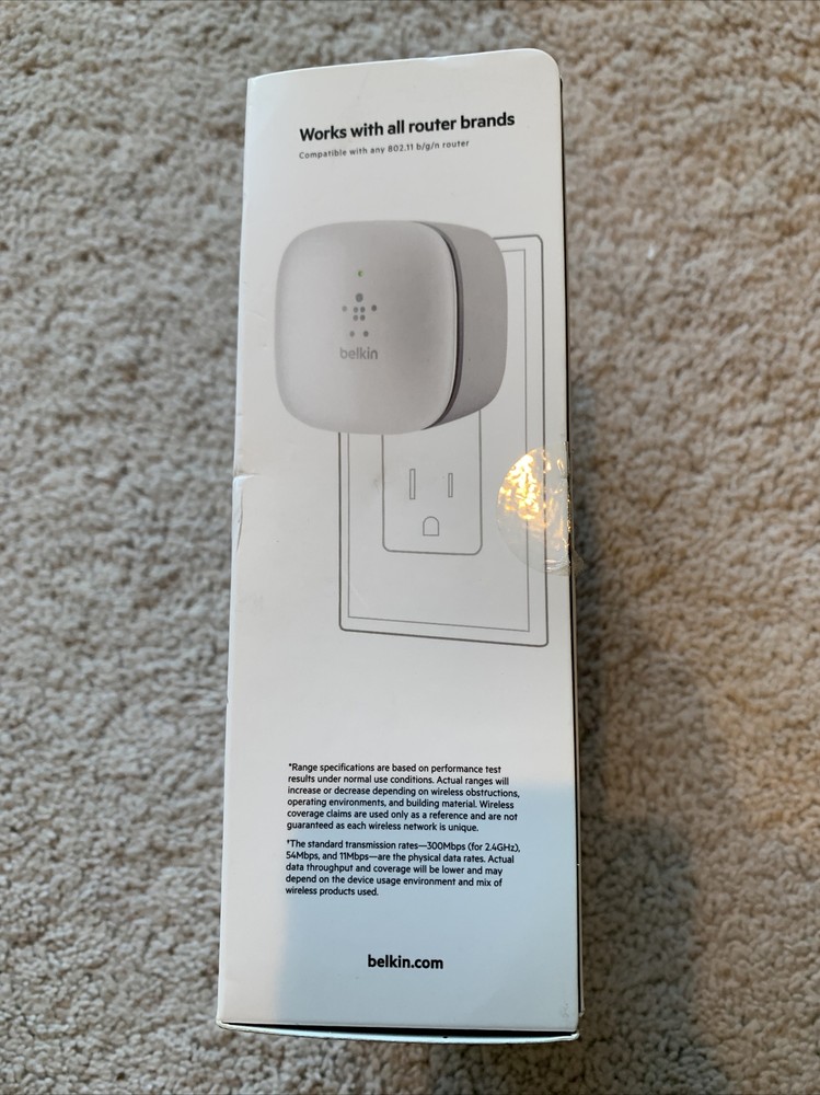Belkin Wi-Fi Range Extender Open Box