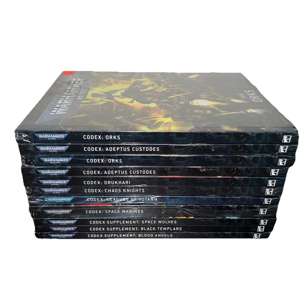 Warhammer 40k codex Lot (11 Books)