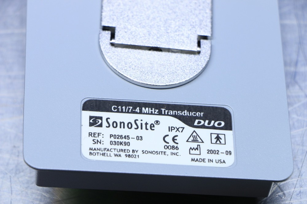 Sonosite C11/7-4 MHz Convex Array Transducer