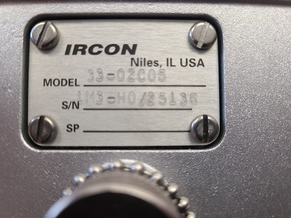 IRCON Modline 3 Infrared Pyrometer model 33-02C05