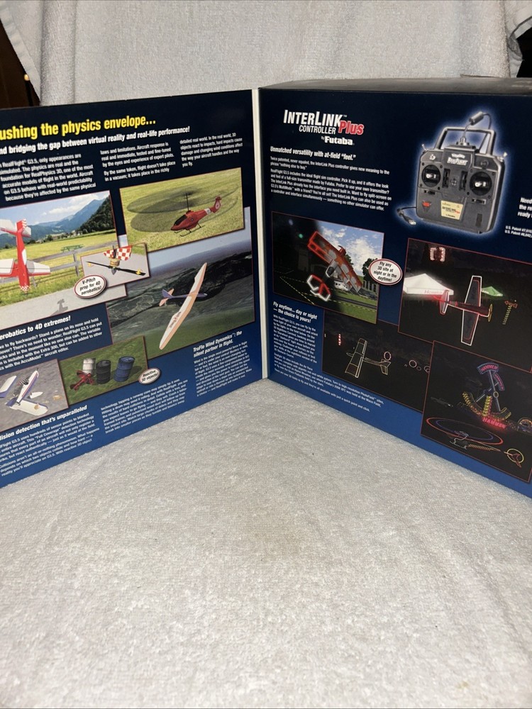 Great Planes Real Flight Simulator g3.5 w/ RC Interlink Controller COMPLETE