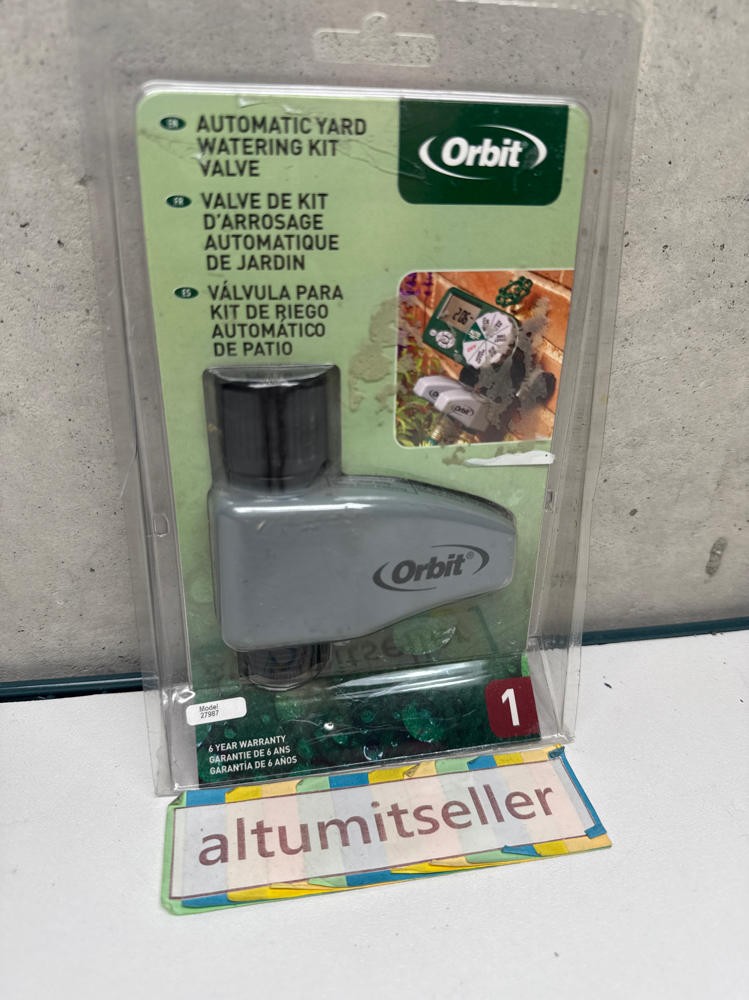 Orbit Automatic Yard Watering Kit Valve Timer NEW SEALED Model 27987