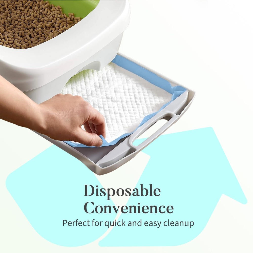 40 Count Cat Litter Pads Compatible Breeze System Leak Proof Unscented