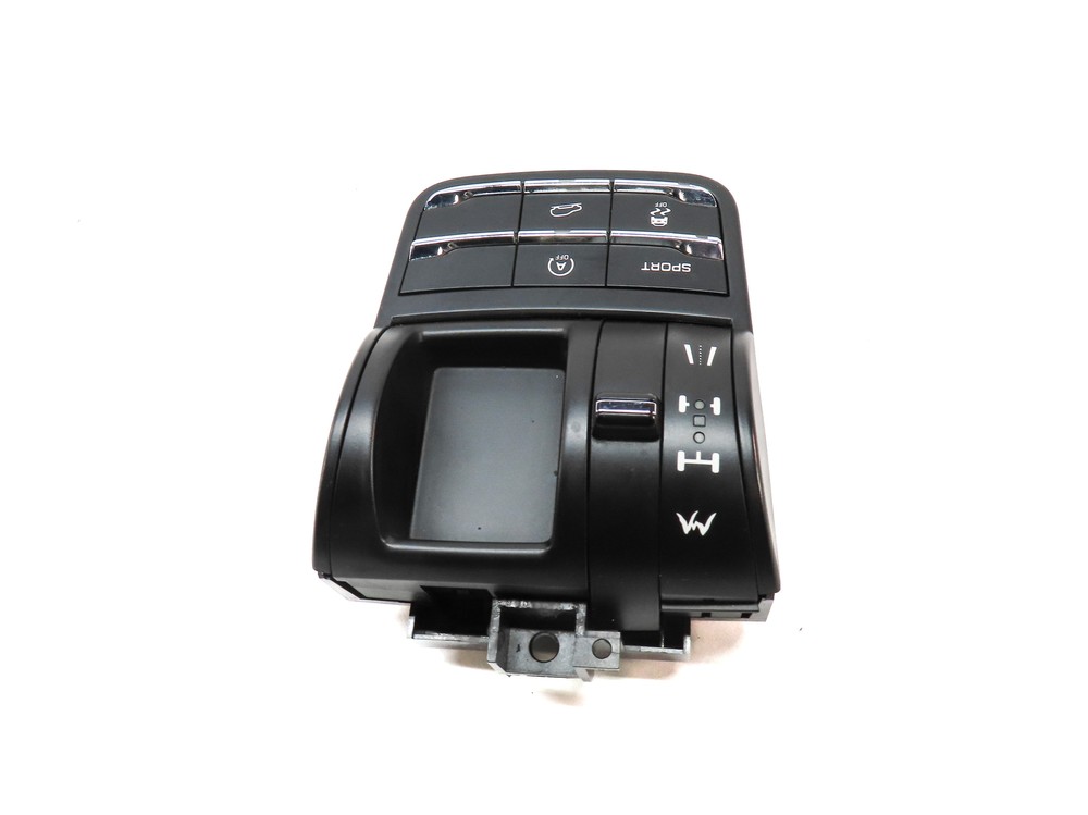 13 PORSCHE CAYENNE (958) FRONT 4WD TRACTION CONTROL TERRAIN SELECT SWITCH PANEL