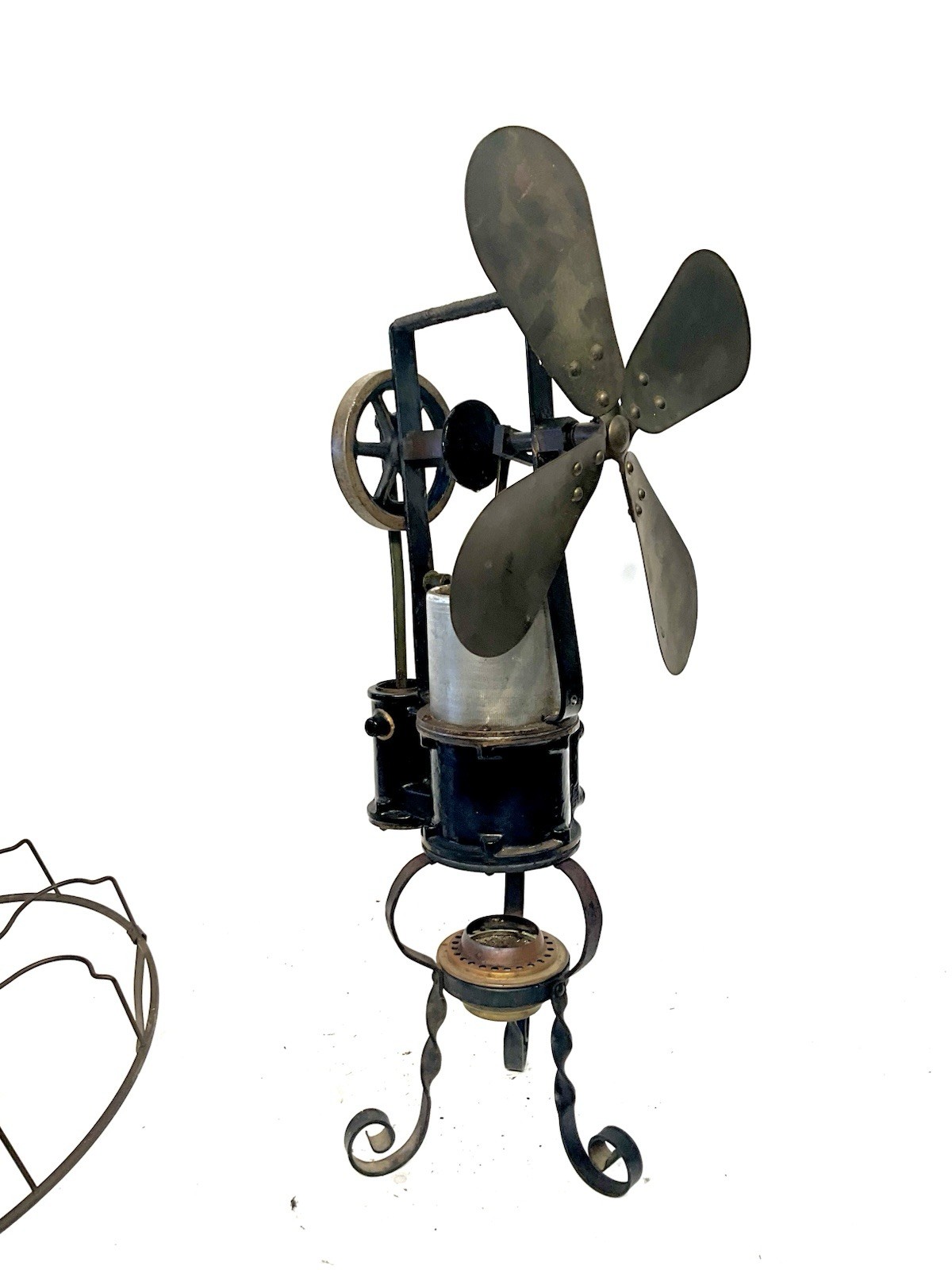 Ça. 1965 UNIDENTIFIED HOT AIR ENGINE FAN A+ RUNNING CONDITION ESTATE FIND