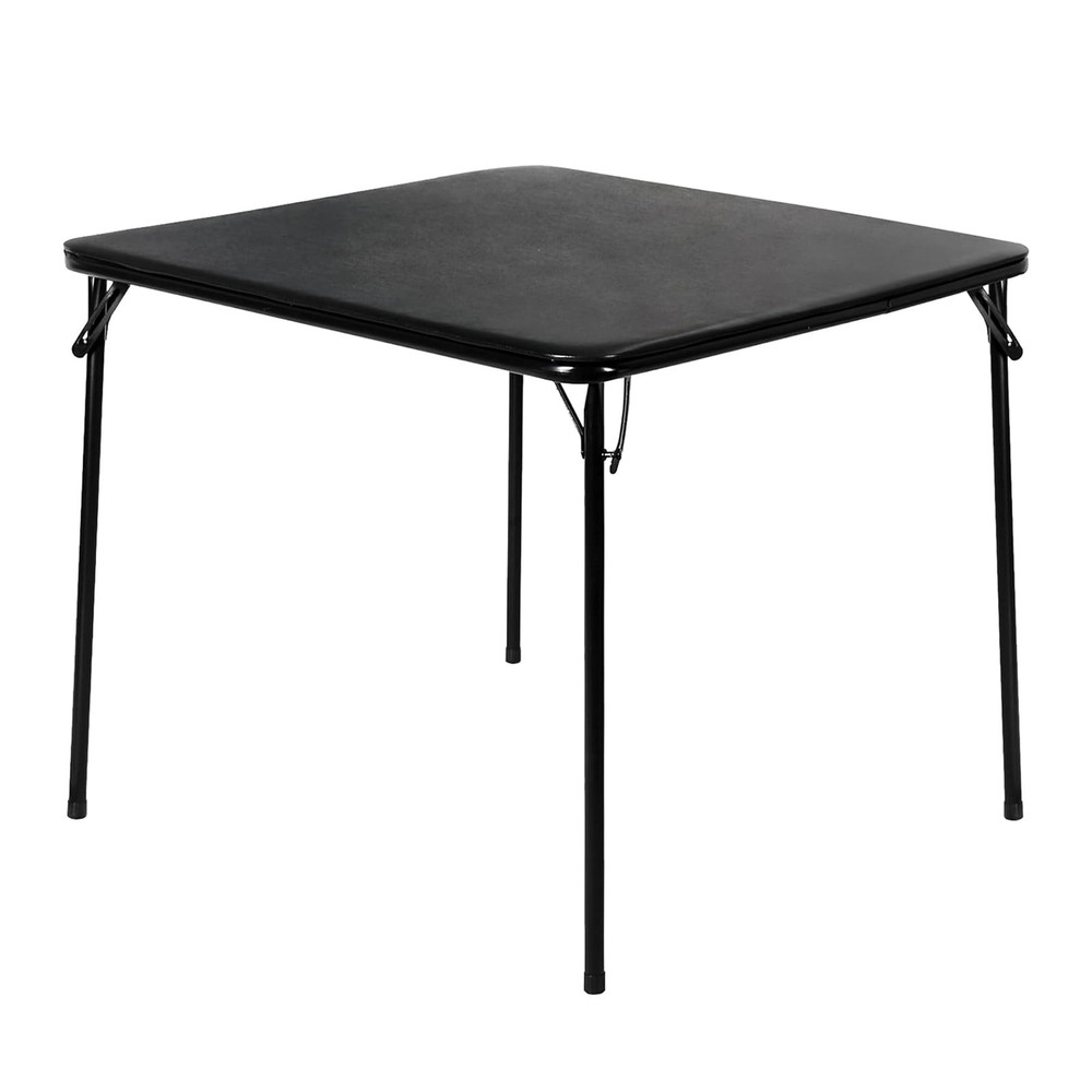 34" Folding Card Table, Portable Table for Dining, Camping, or Game Night
