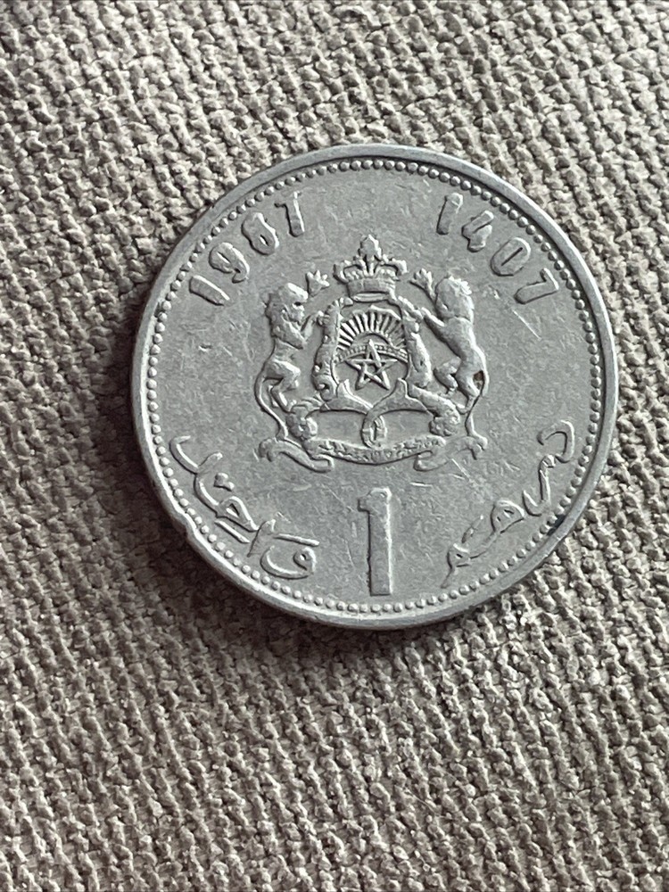 1987 Morocco 1 Dirham TA176*