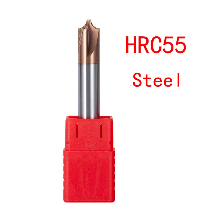Corner Rounding Chamfer Tools Solid Carbide End Mills Router Bit R0.5-R2 50L
