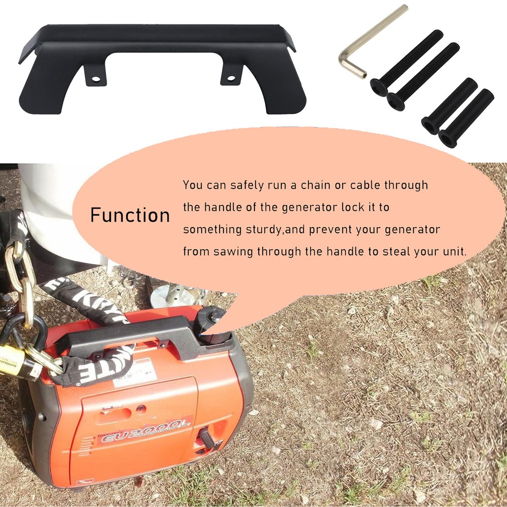Bracket for Generator EU2200i EU2000i Theft Deterrent Bracket Protection