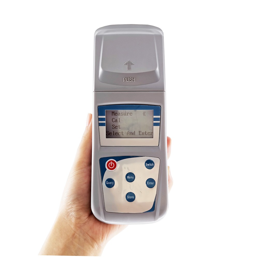 Digital Turbidity Meter with Turbidity Solution 7 Sample Vials 0-1000NTU