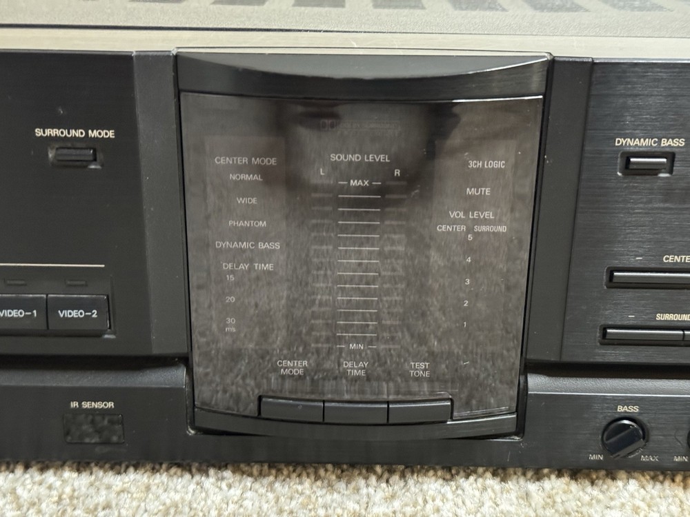 Fisher CA-9535 Integrated Stereo Amplifier – Studio Standard – Tested & Working