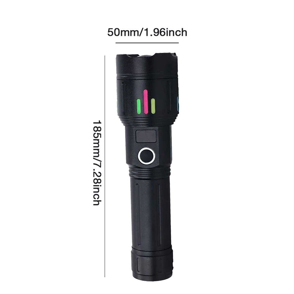 Rechargeable 990000000LM Super Bright LED Flashlight Tactical LED Work Light