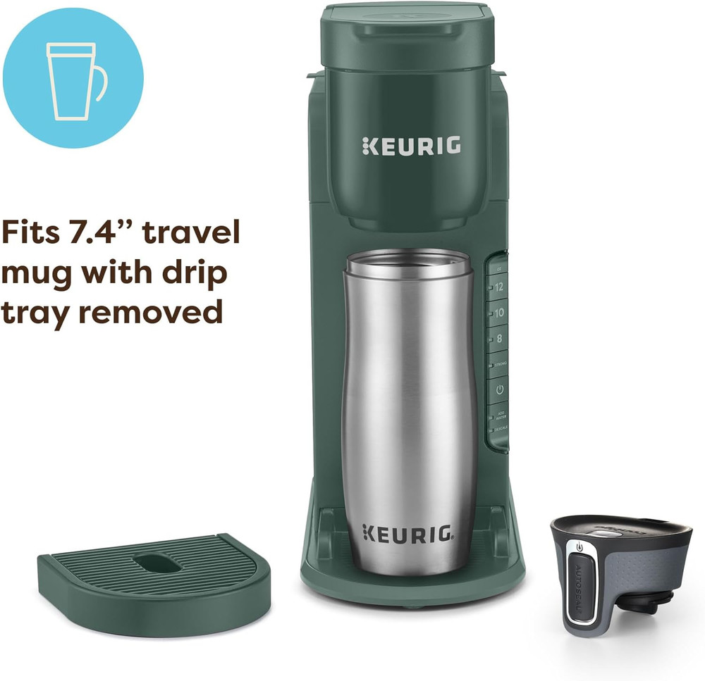 K-Express Single Serve K-Cup Pod Coffee Maker, 3 Brew Sizes, Strong Button Featu