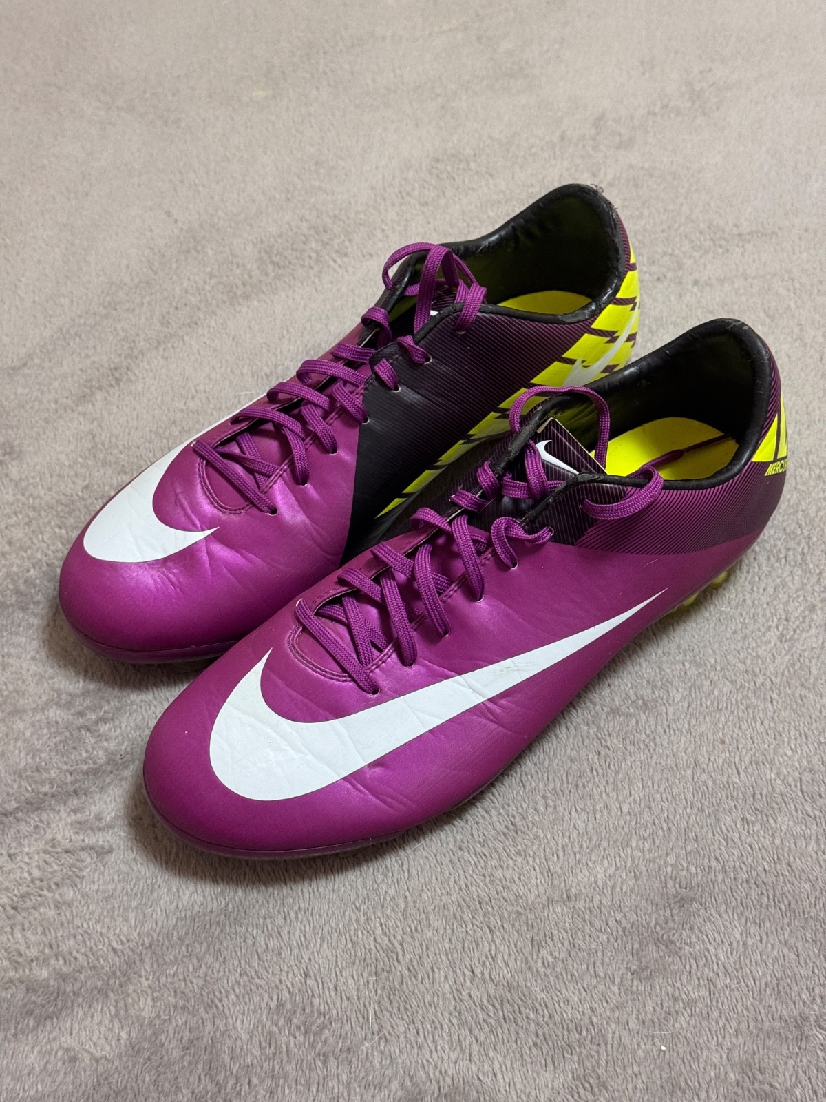 Vintage Nike Mercurial Vapor VII FG Elite Soccer Cleats 441976-547 US 8.5 / EUR