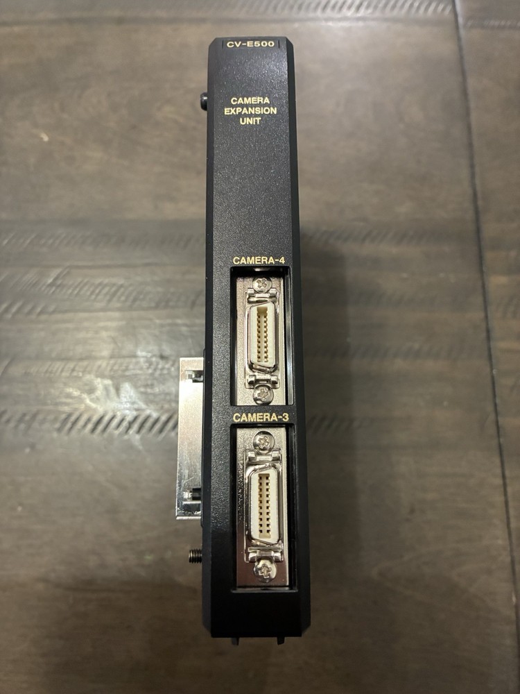 Keyence CV-E500 2 Camera Expansion module for CV-X1 series Controllers.