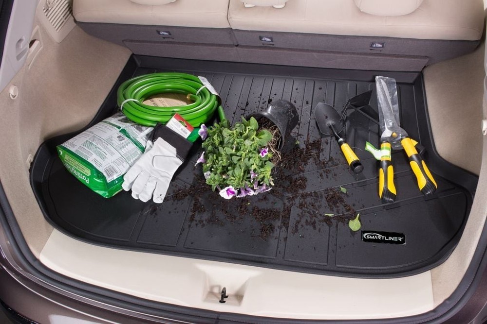 3D MAXpider Black Extended Cargo Liner for GMC Acadia