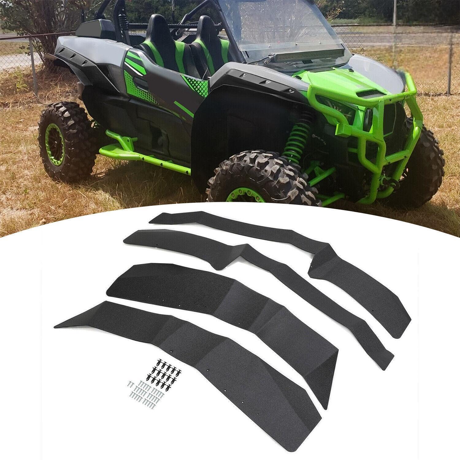 Wide Fender Flare Kit Fit Kawasaki Teryx KRX 1000 & Special Edition Models 20-25