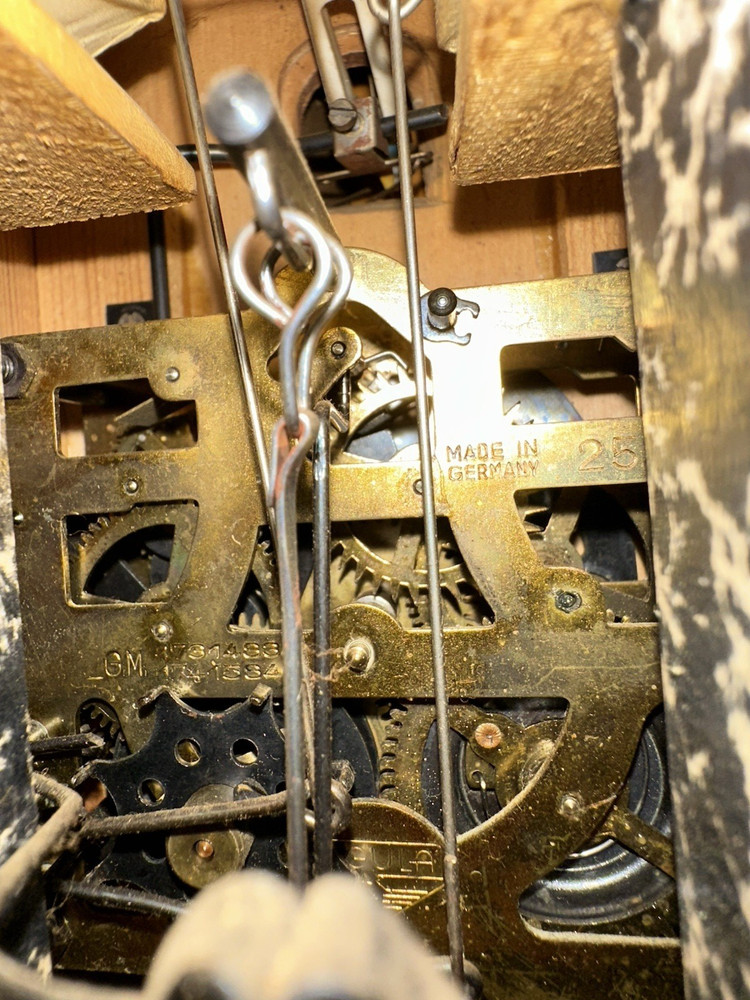 Vintage Black Forest Hunter Regula German Cuckoo Clock - Probably Needs Service