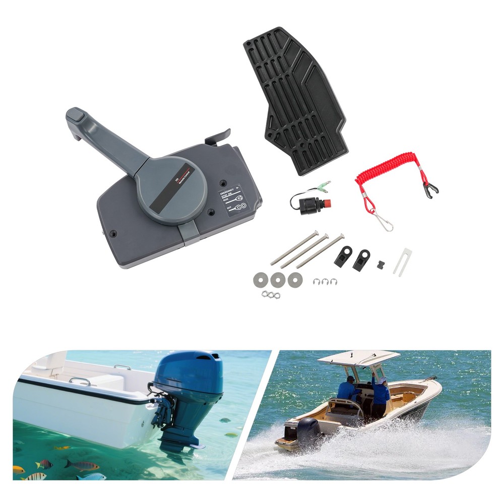 Outboard Remote Control Box Side Mount Reverse Outboard Motor Remote Control Box