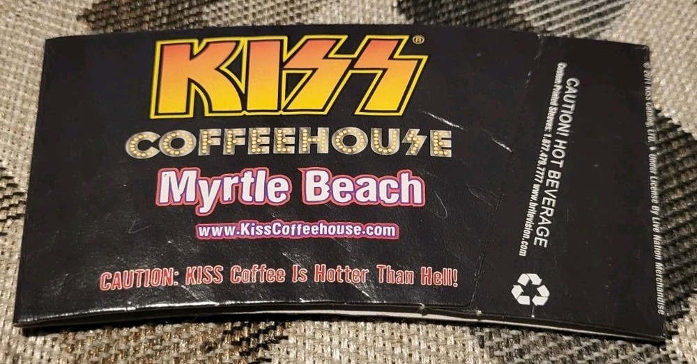 KISS Coffeehouse -  Myrtle Beach Beverage Sleeve