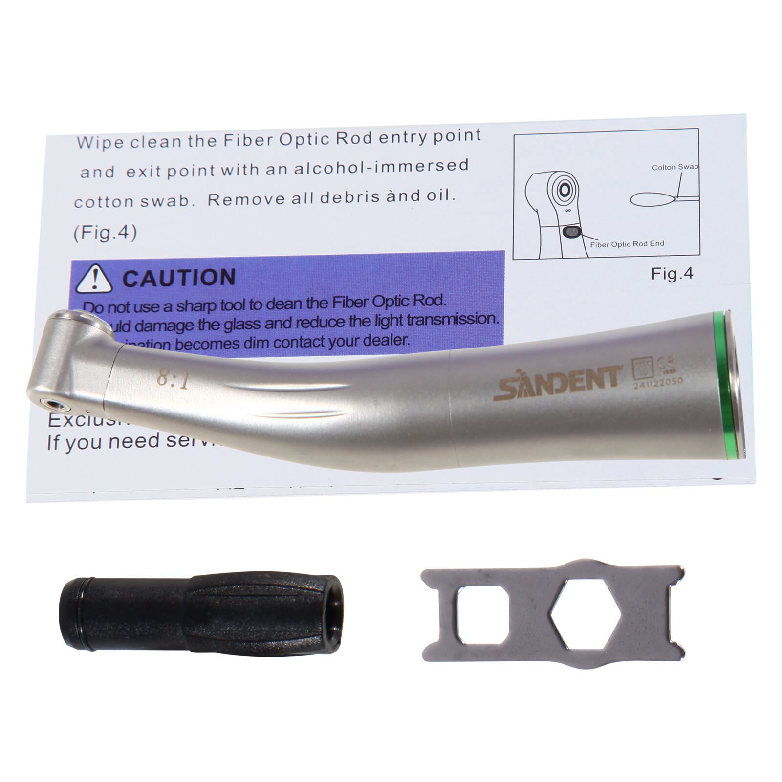 Dental 8:1 Endo Handpiece Endodontic Contra Angle Mini Attachement SybronEndo ty