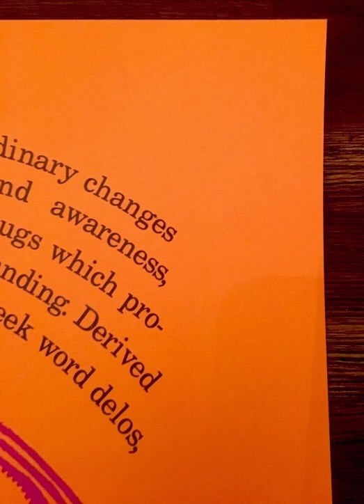 Rick Griffin Poster Crying Eye Psychedelic Solution 1st Not Grateful Dead LSD