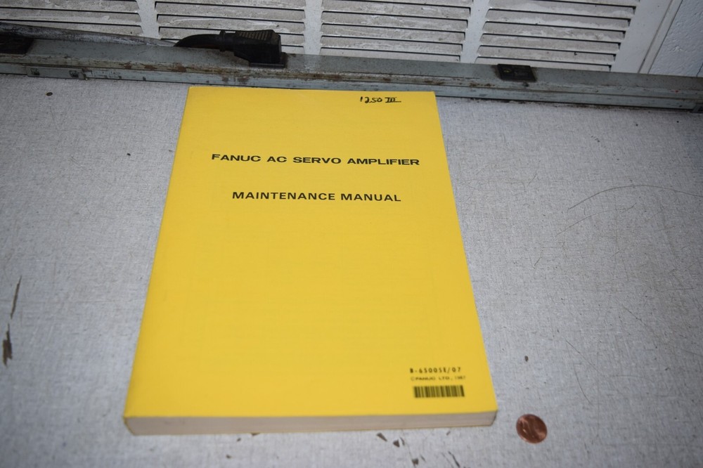 Fanuc AC Servo Amplifier Maintenance Manual B-65005E/07