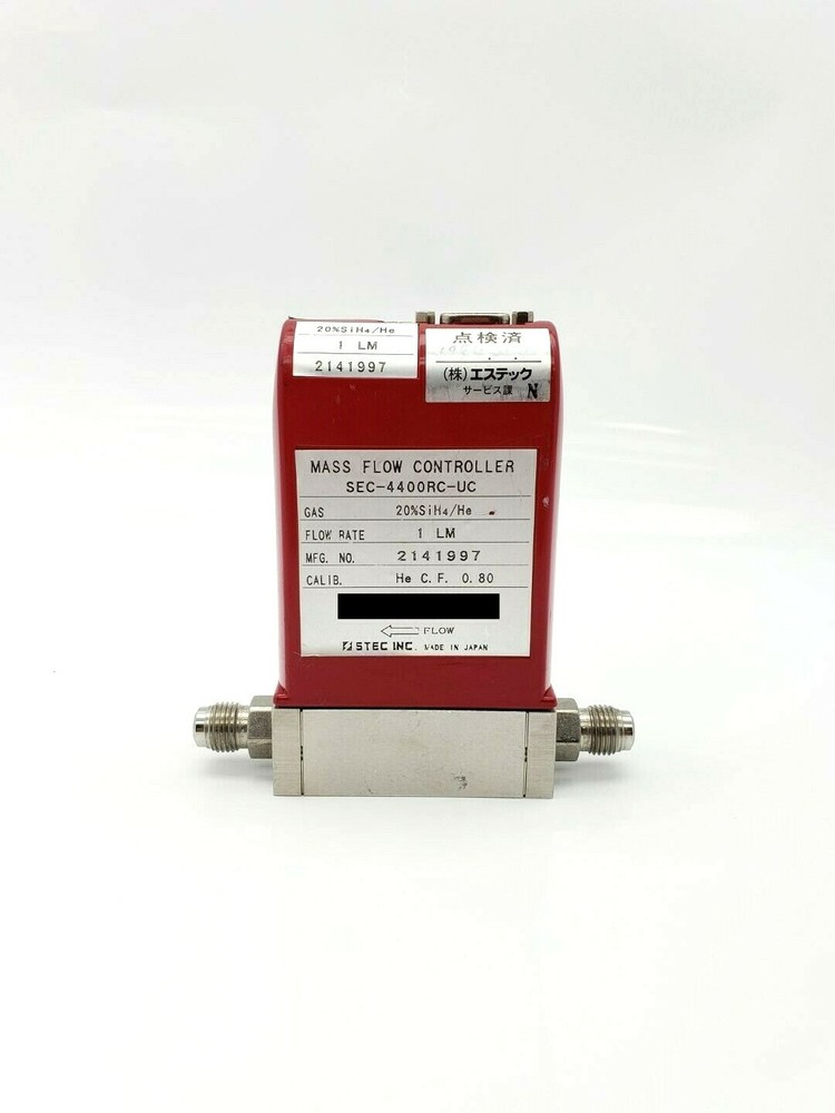 STEC SEC-4400 Mass Flow Controller SEC-4400RC-UC