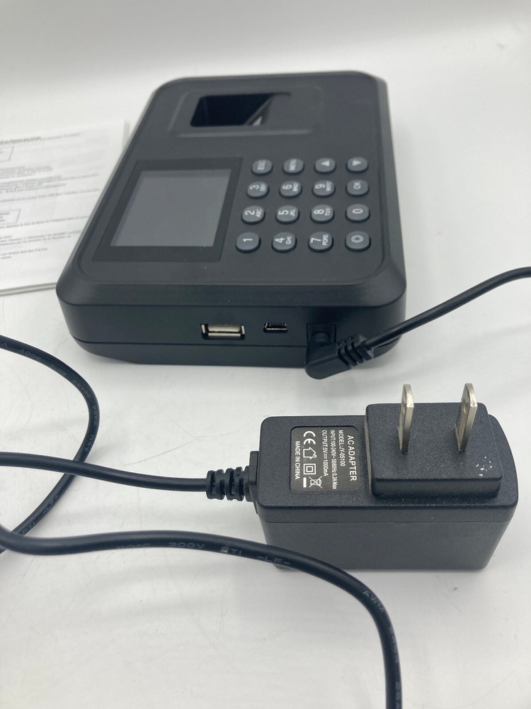 Fingerprint Time Attendance Machine Multi Language Voice Reminder Password C3149