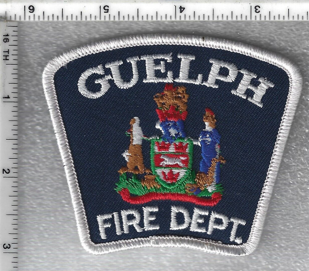 Guelph Fire Department (Ontario, Canada) smaller Shoulder Patch