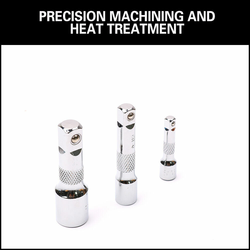 9pc 1/4 3/8 1/2 Drive Extensions Extend Bars Set Ratchet Sockets Wrenches
